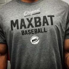 MaxBat Baseball Tri-Blend shirt
